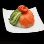 Menu chirashi saumon avocat